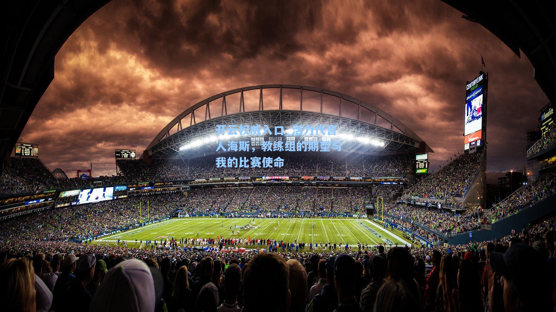 开云权威入口_活力代言人海斯，教练组的期望与我的比赛使命