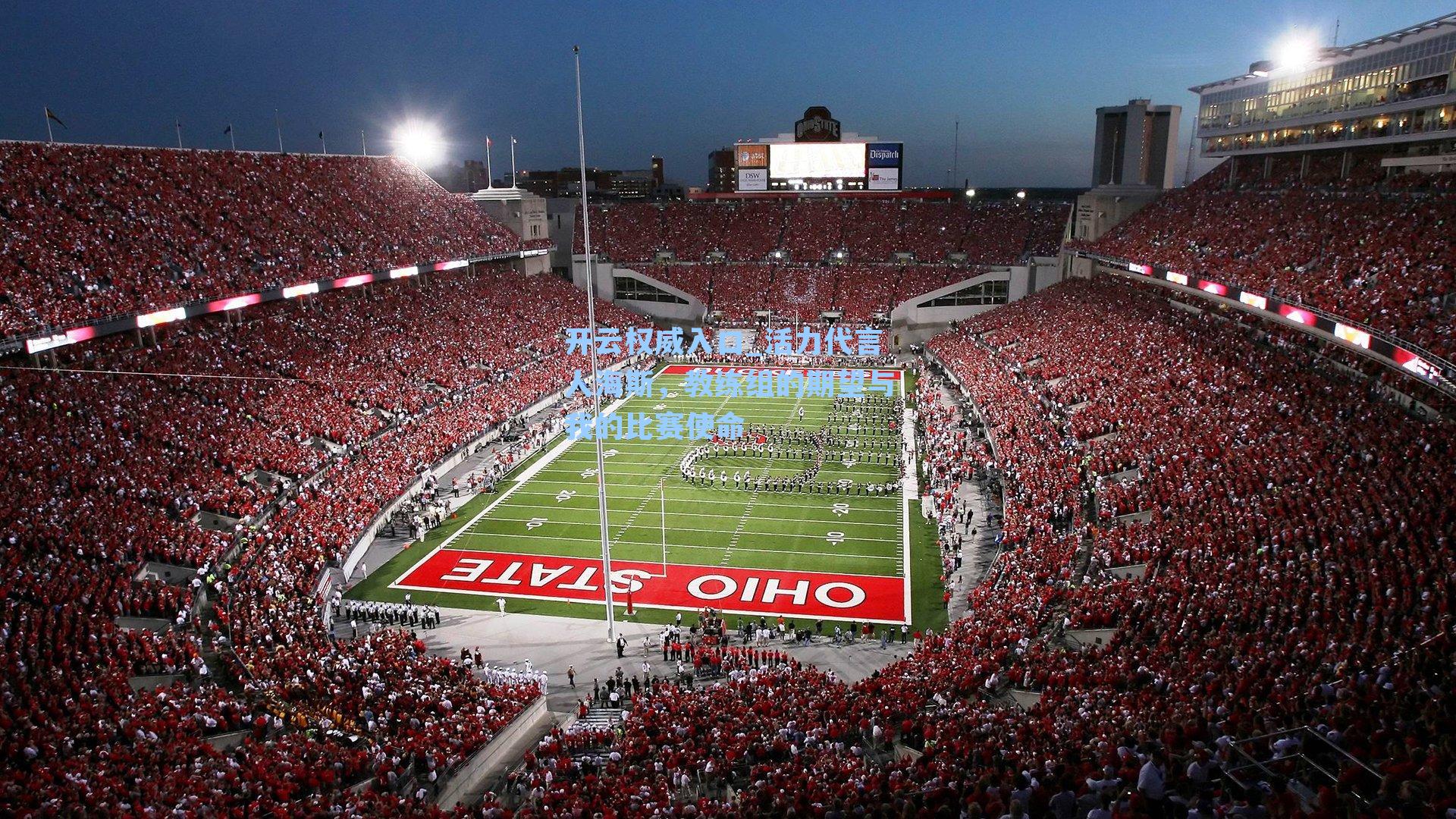 开云权威入口_活力代言人海斯，教练组的期望与我的比赛使命